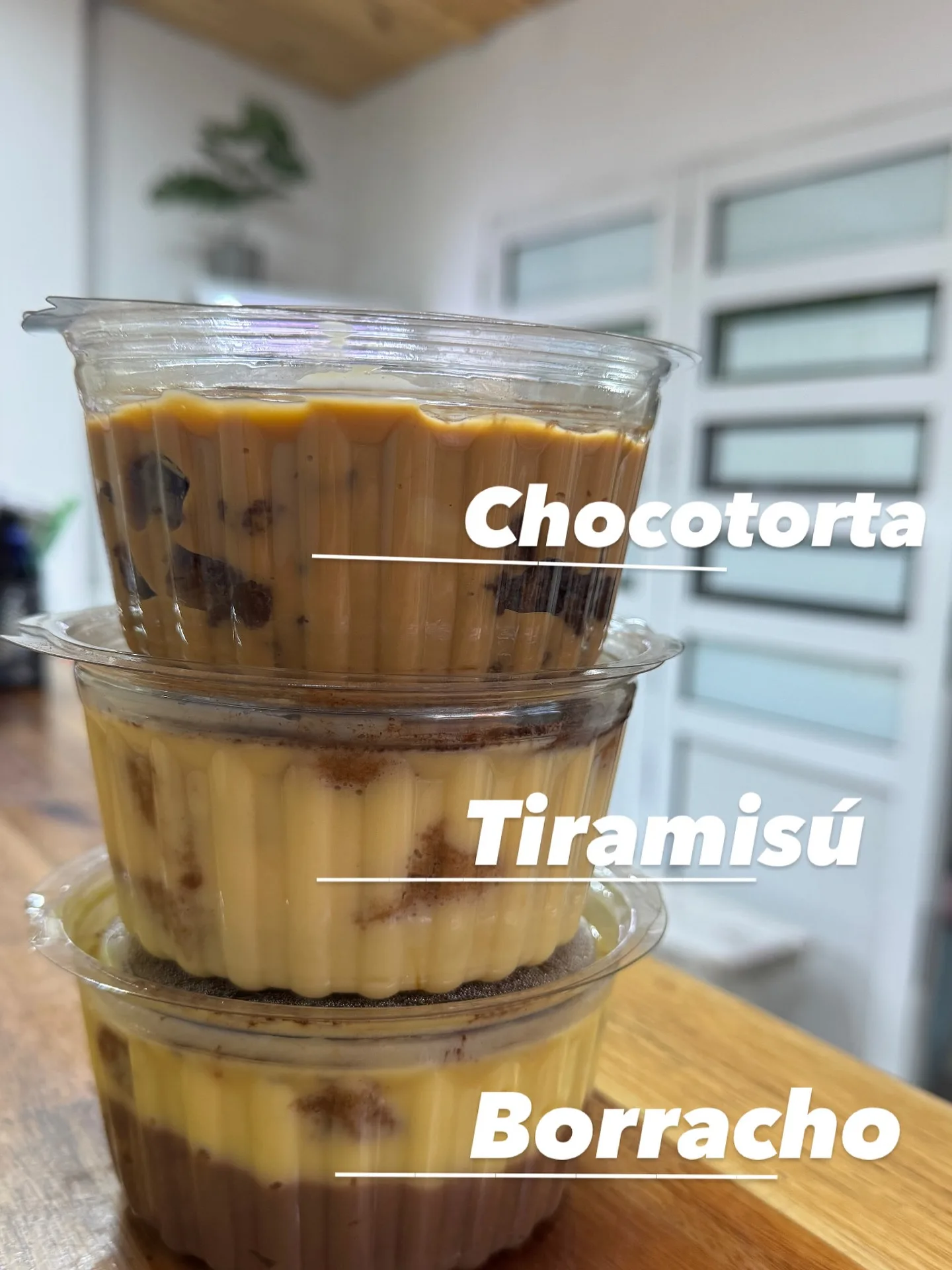 Postres Chocotorta - Tiramizú - Borracho
